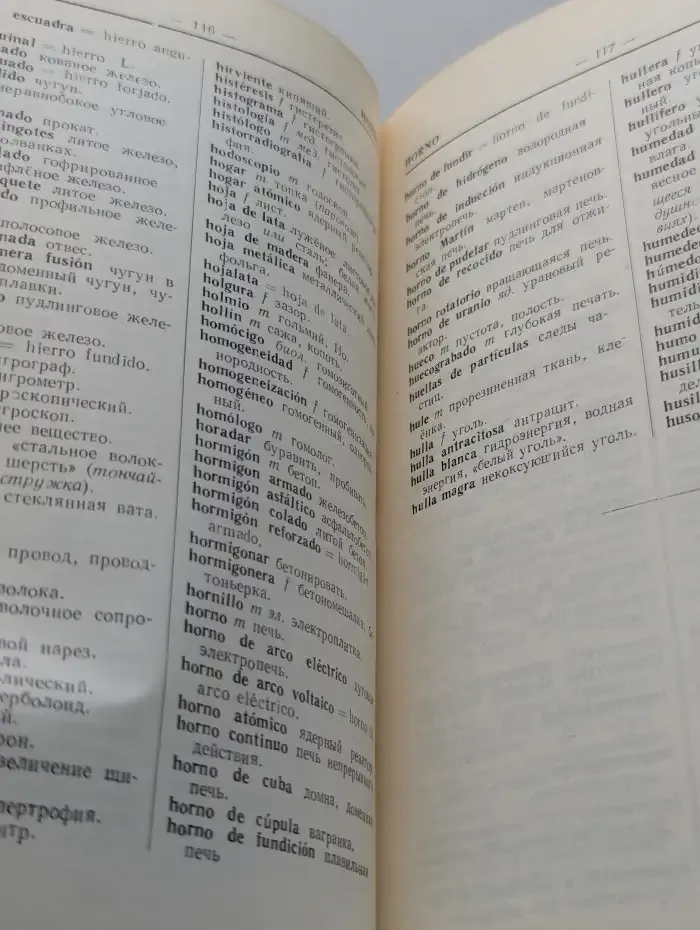 Краткий испанско-русский и русско-испанский научно-технический словарь