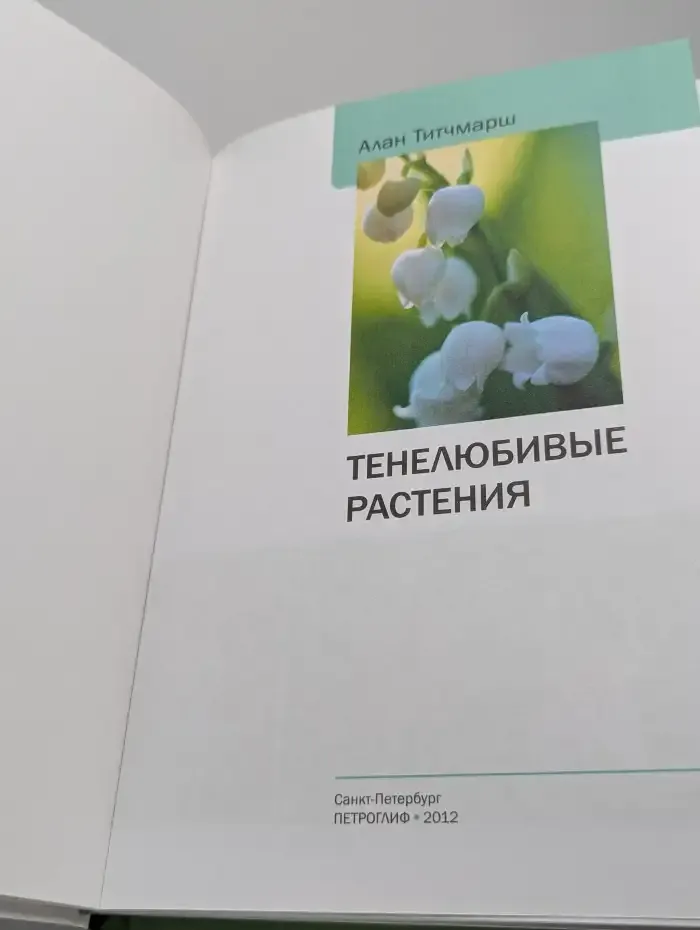 Тенелюбивые растения