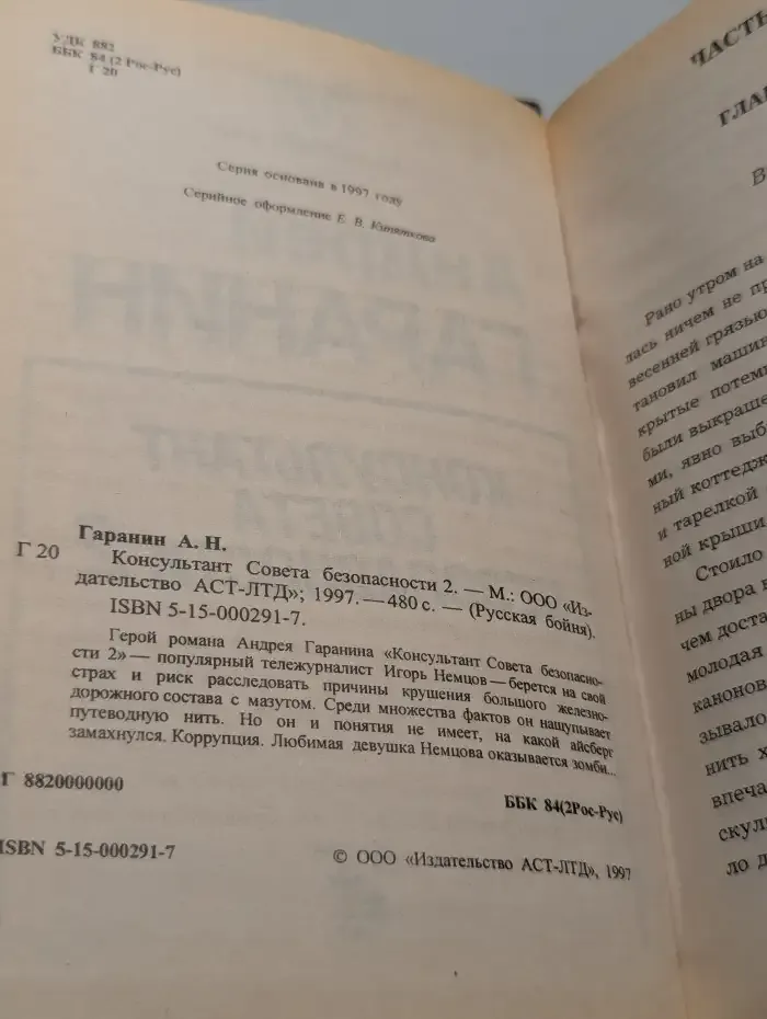 Консультант Совета безопасности 2
