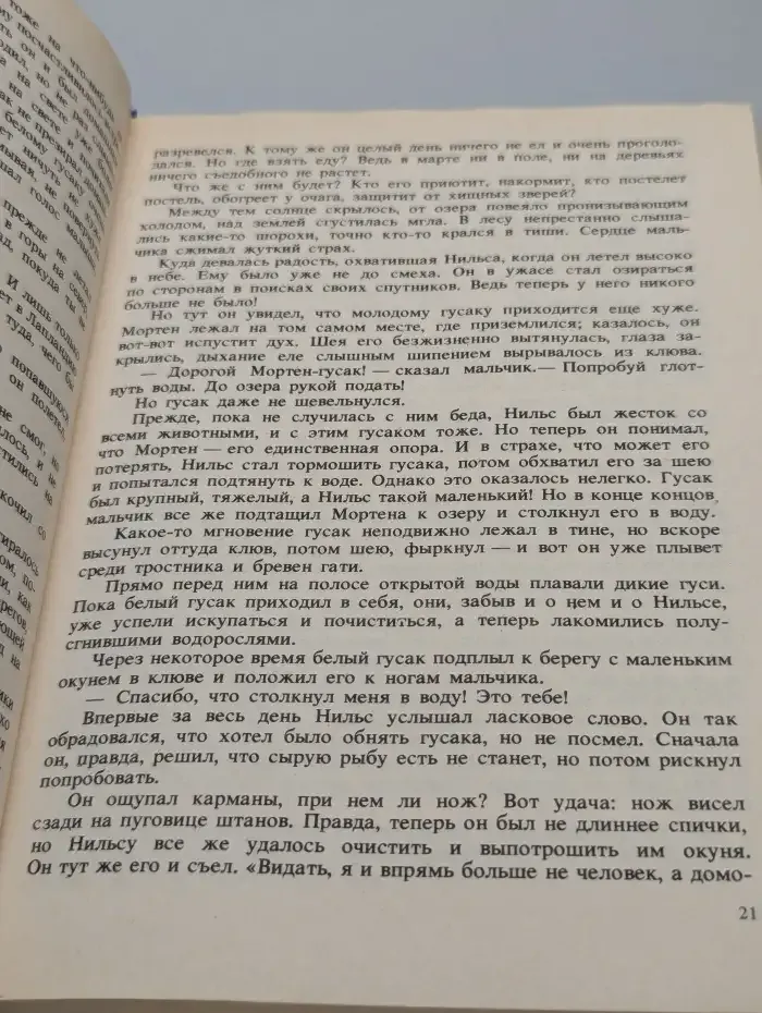 Удивительное путешествие Нильса Хольгерсона с дикими гусями по Швеции