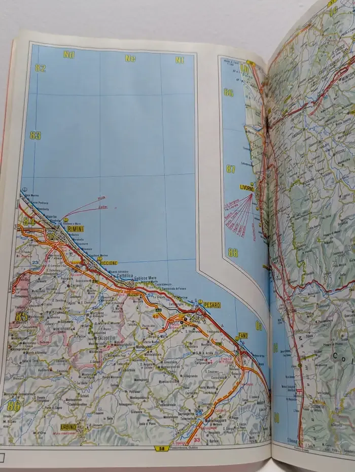 Euro-Reiseatlas. Italien