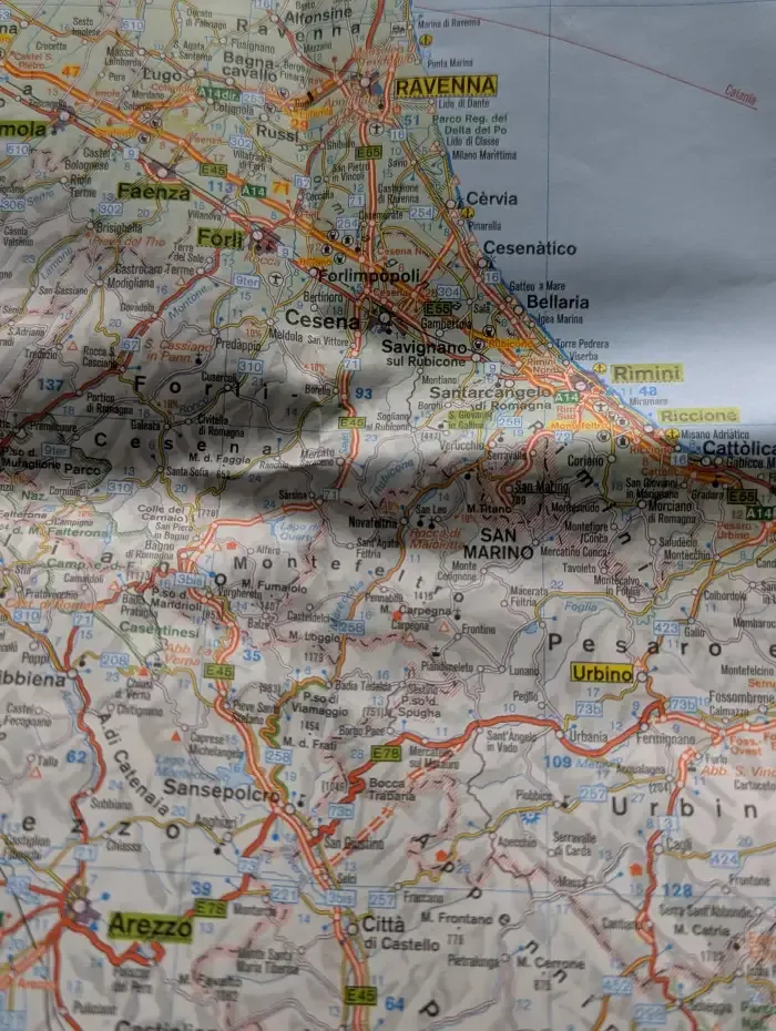 Euro-Reiseatlas. Italien