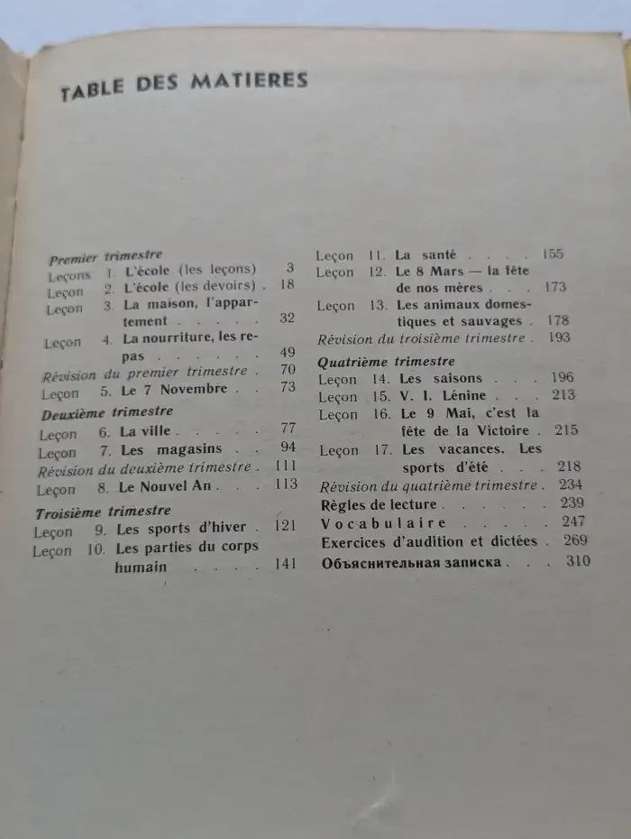 Французский язык: Учебное пособие для IV класса