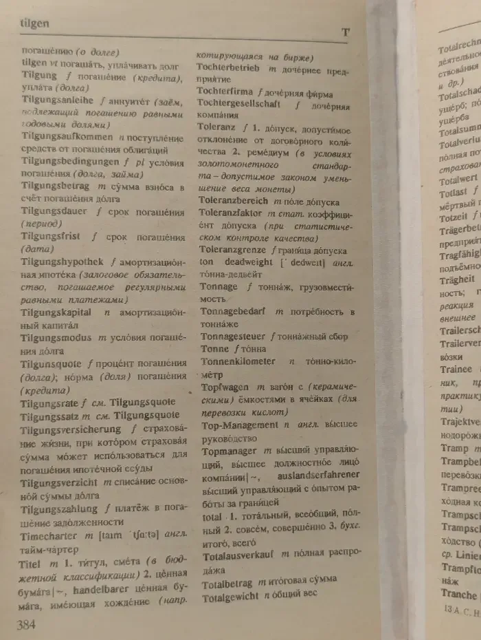 Немецко - русский словарь по бизнесу