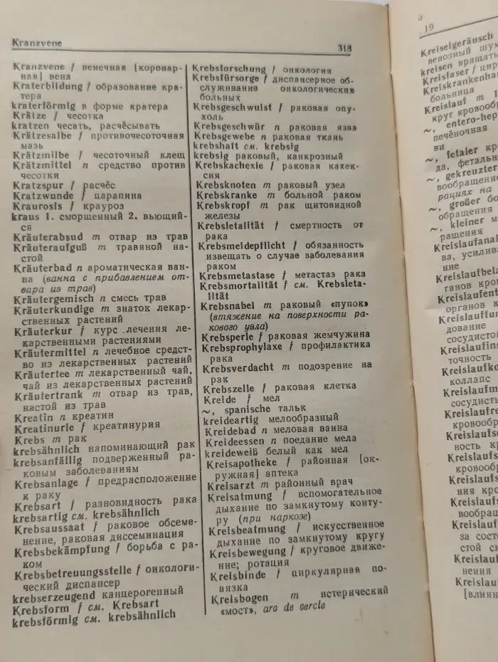 Немецко-русский медицинский словарь