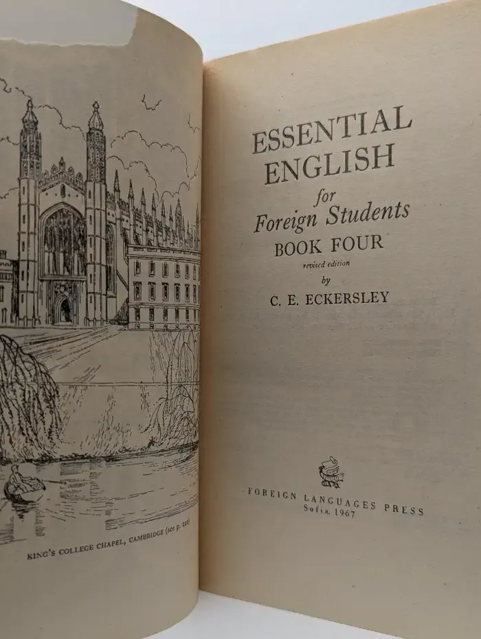 Essential English for Foreign Students. Book 4