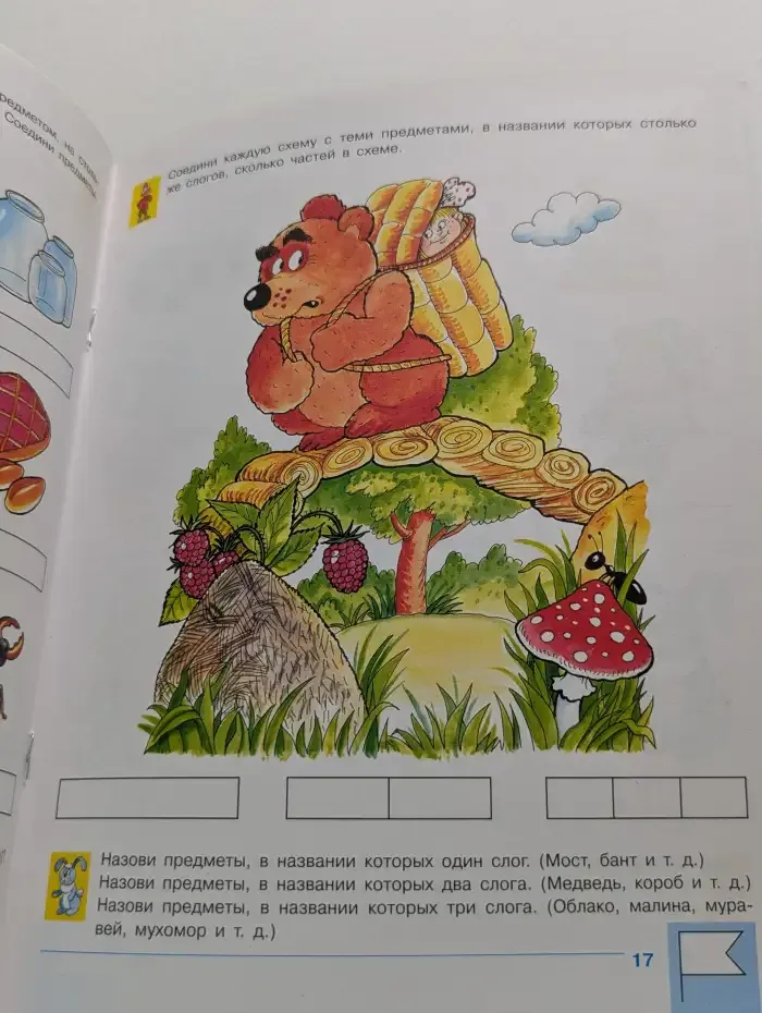Учимся составлять слоговые схемы