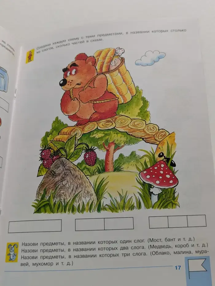 Учимся составлять слоговые схемы