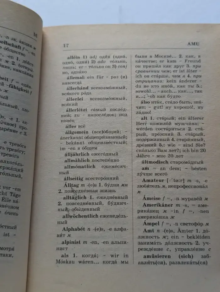 Немецко-русский русско-немецкий словарь школьника