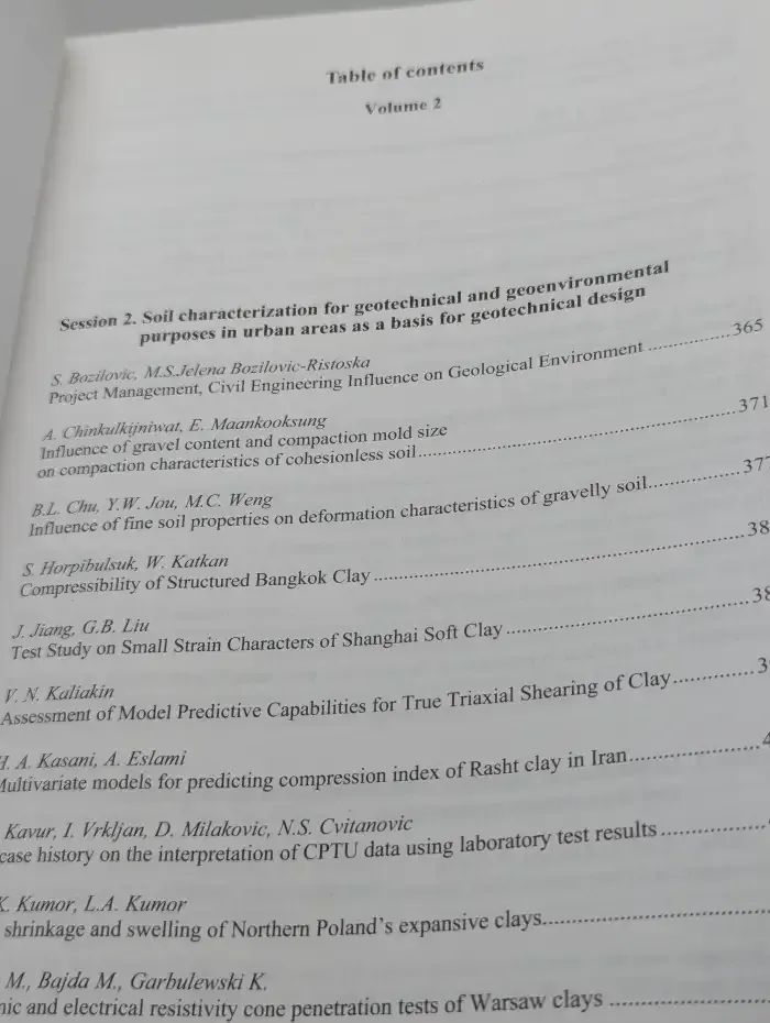 Development of Urban Areas and Geotechnical Engineering, Volume 2