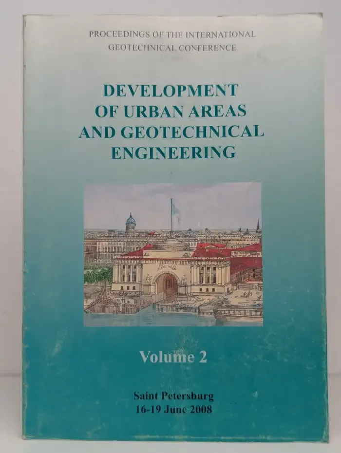 Development of Urban Areas and Geotechnical Engineering, Volume 2
