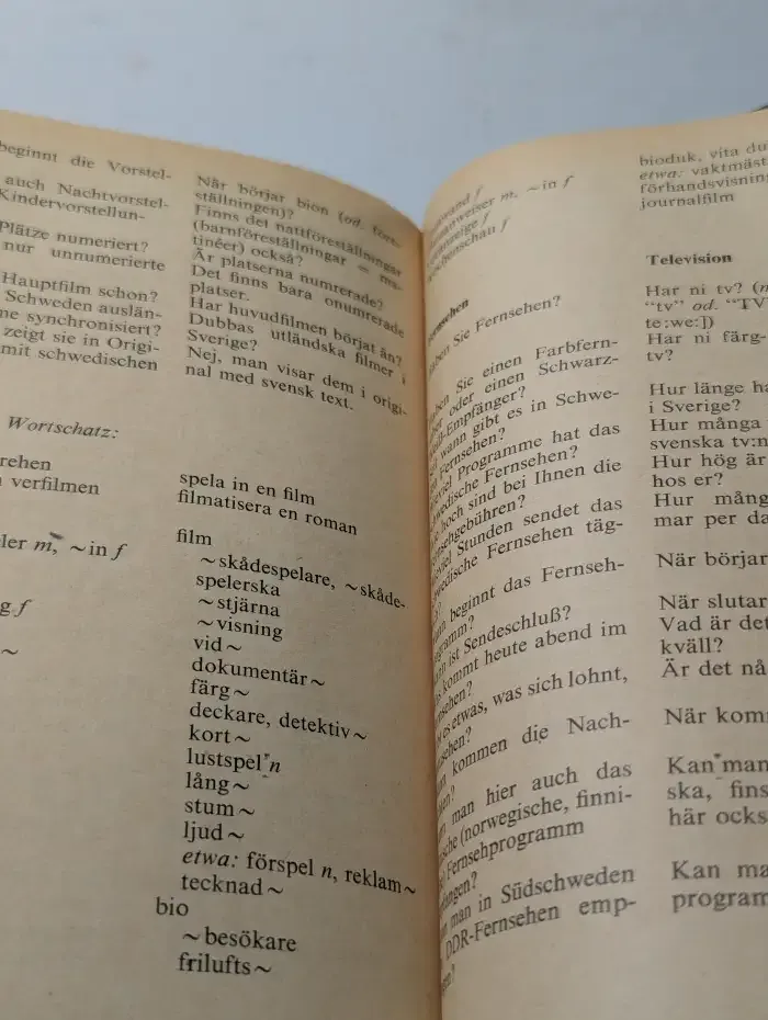 Deutsch-schwedisches Gesprächsbuch.Tysk-svensk konversation