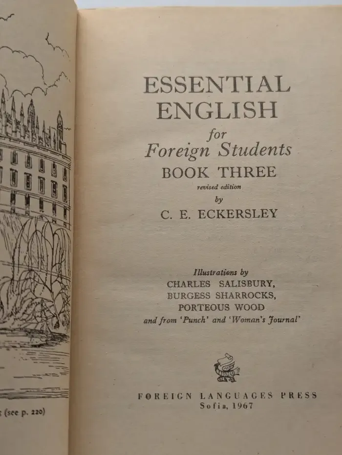 Essential English for Foreign Students. Book 3