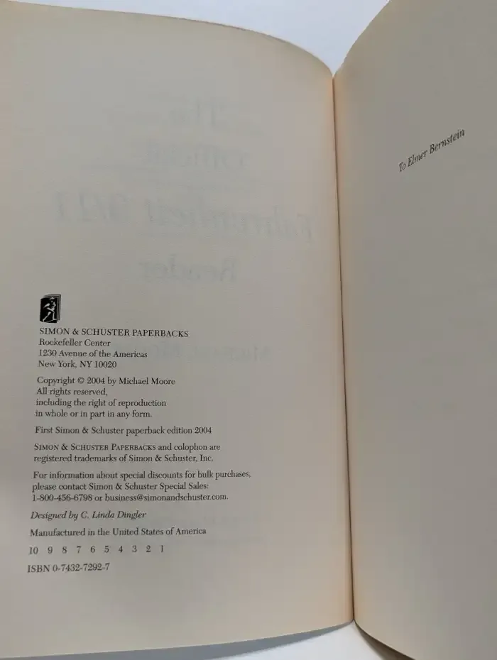 The Official Fahrenheit 9/11 Reader