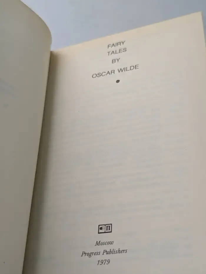 Oscar Wilde. Fairy tales