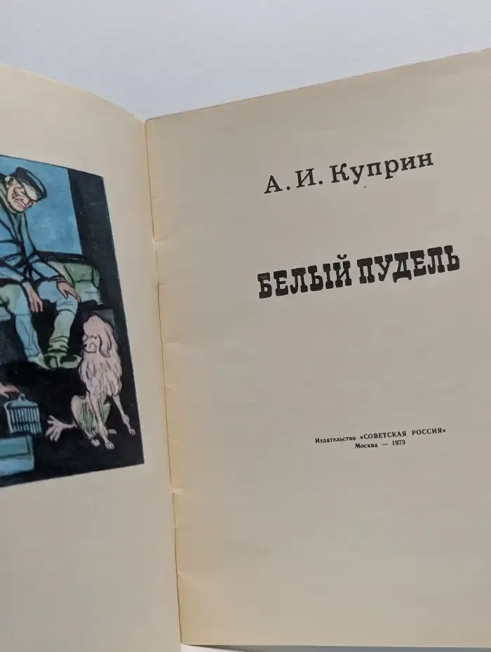 Белый пудель