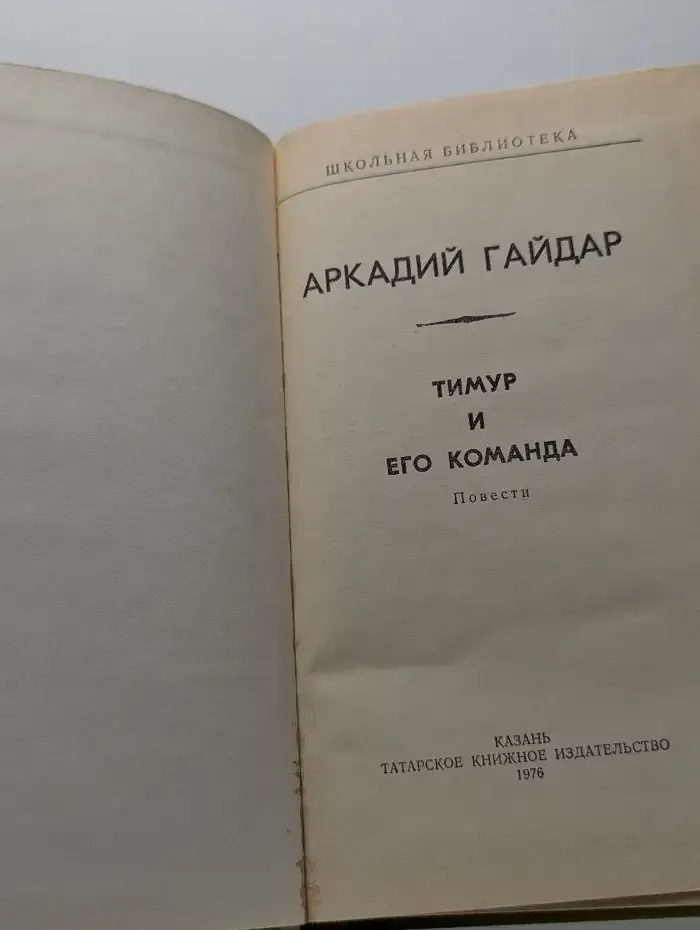 Тимур и его команда