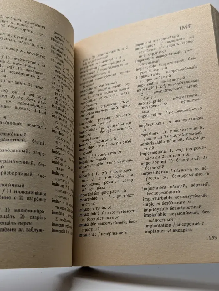 Карманный французско-русский и русско-французский словарь