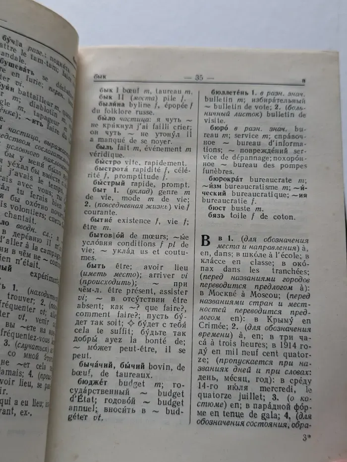 Русско-французский словарь