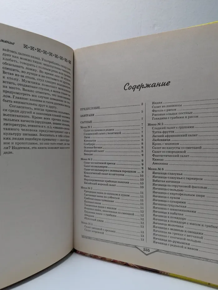 110 оригинальных меню завтраков, обедов, ужинов на каждый день