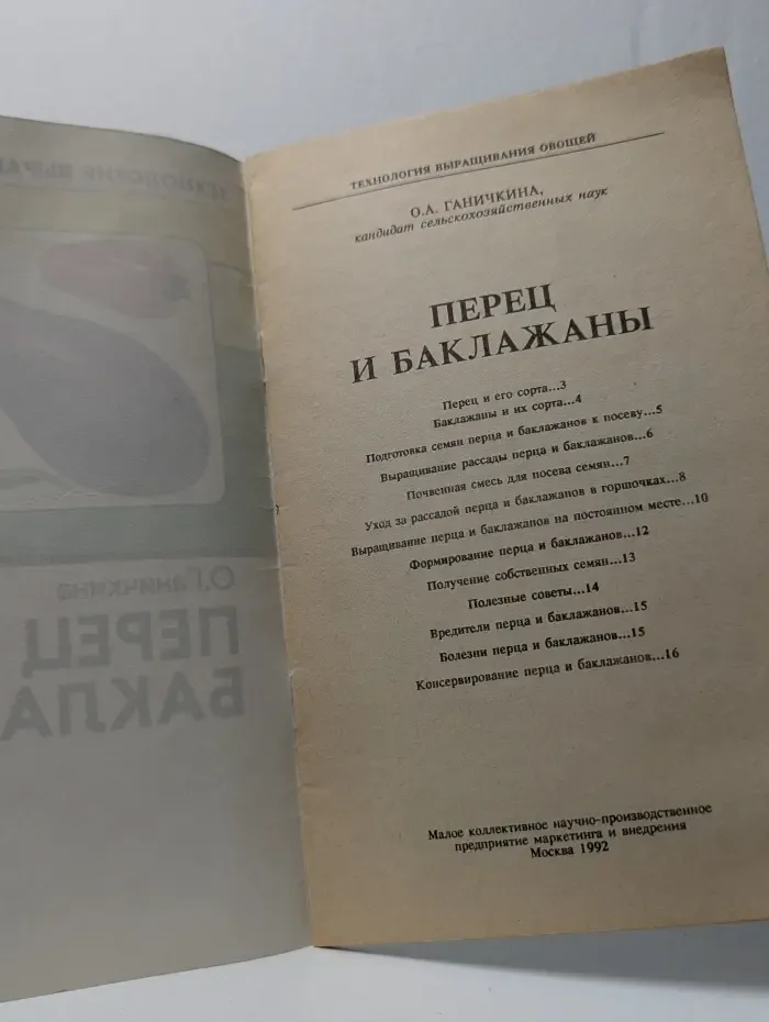 Перец и баклажаны