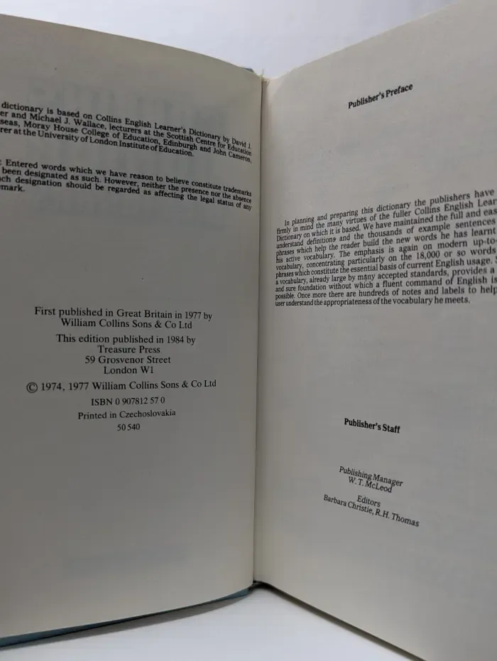 Collins Junior Dictionary