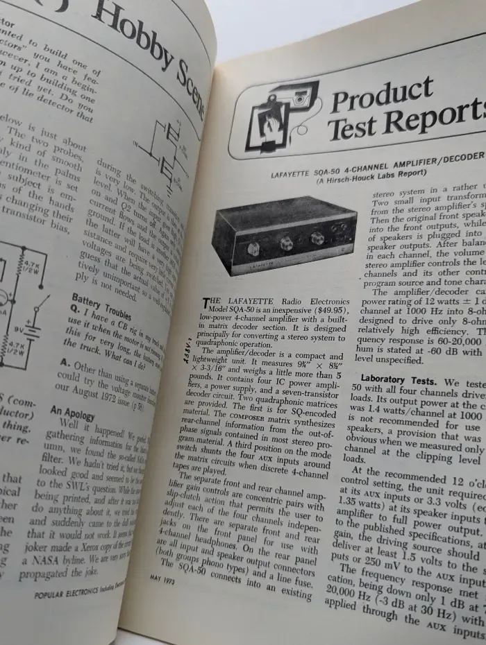 Popular Electronics. Выпуск № 5/1973