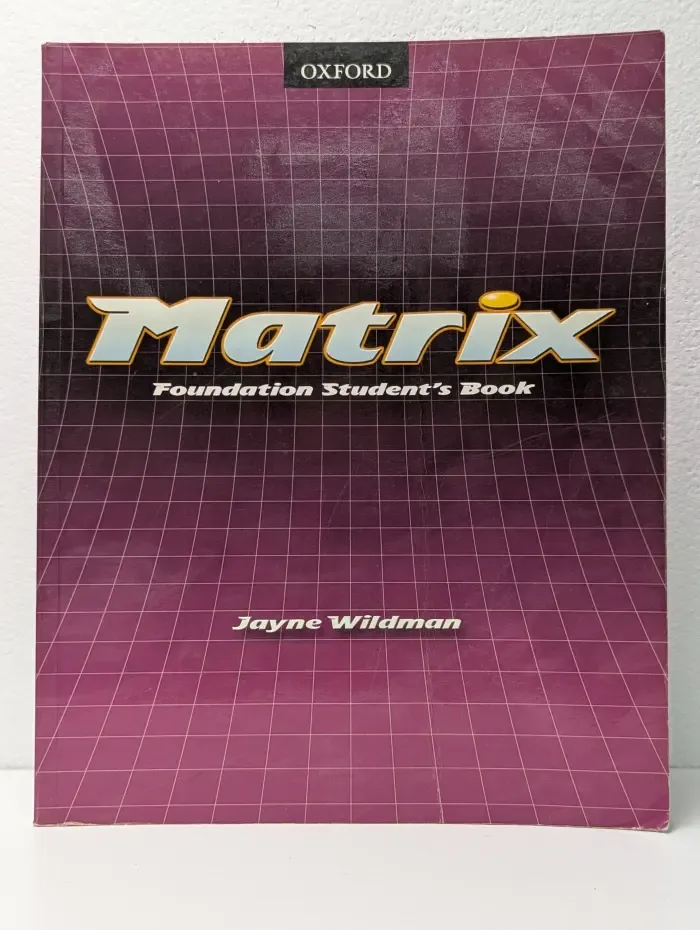Matrix. Foundation Student's Book
