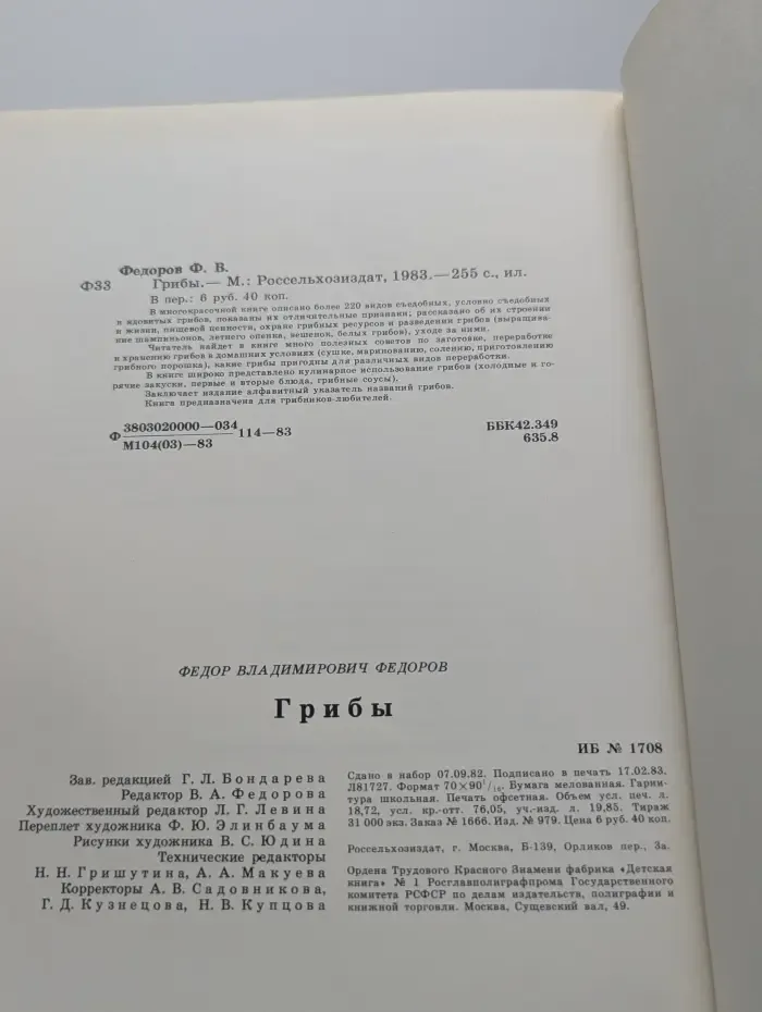 Грибы