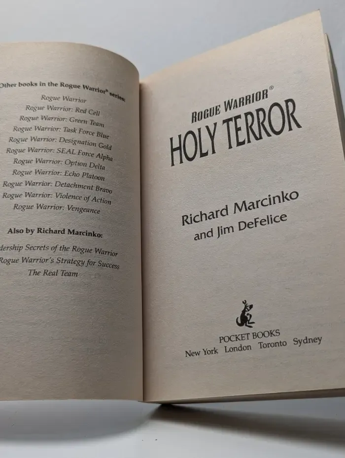 Rogue Warrior. Holy Terror. Воин-разбойник. Священный ужас