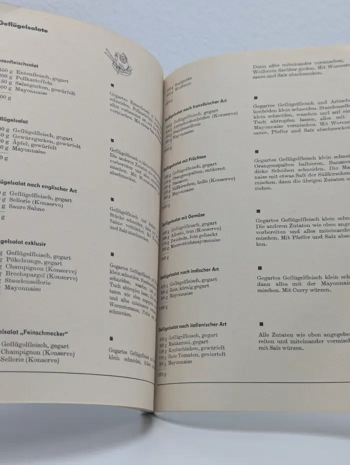 Feine Salate und pikante Spezialitaten Hennig. Изысканные салаты и пикантные деликатесы