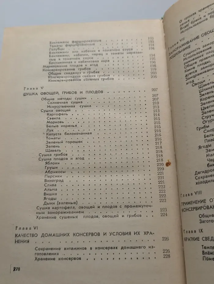 Консервирование плодов и овощей в домашних условиях