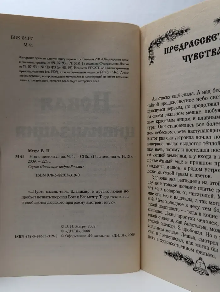 Новая цивилизация. Книга 8. Часть 1
