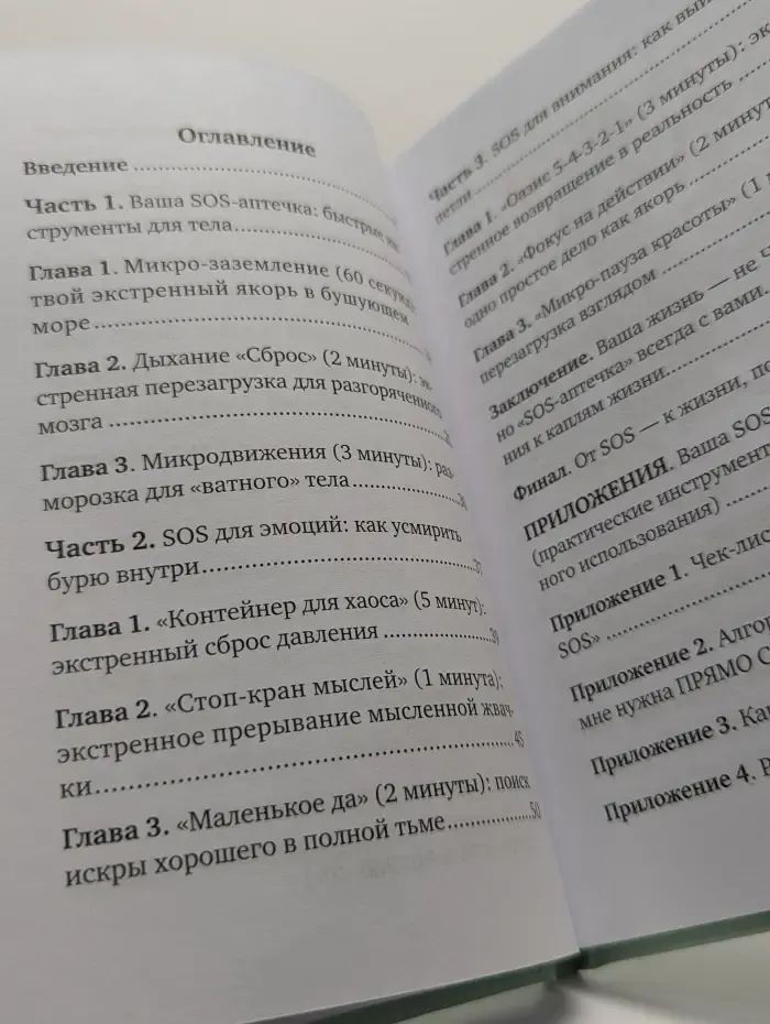 SOS-душа. Экстренная самопомощь при выгорании и усталости. 5 минут для жизни