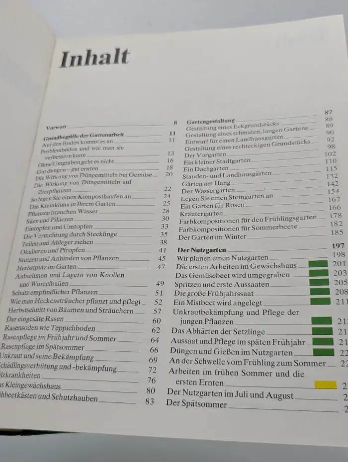 Mein Gartenjahr. Der grosse Bildband vom Pflanzen, Wachsen, Bluhen und Ernten