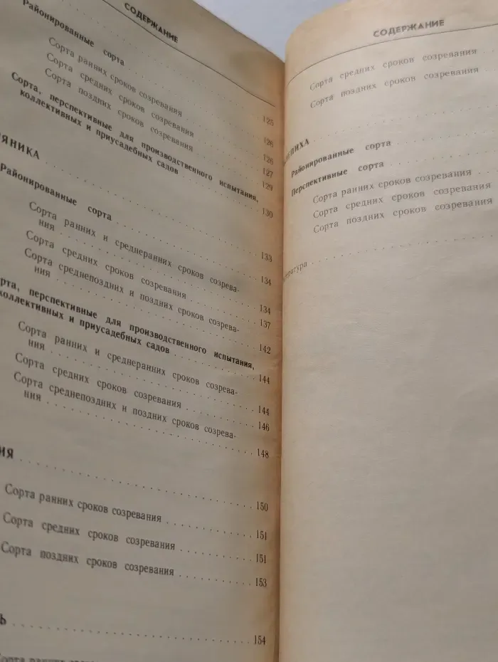 Сорта плодовых и ягодных культур Нечерноземья