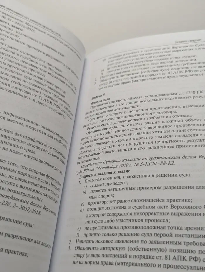 Защита интеллектуальных прав