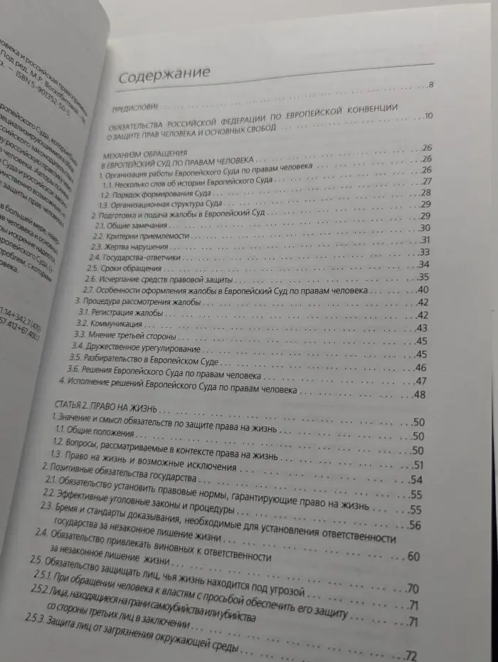 Стандарты Европейского Суда по правам человека и российская правоприменительная практика