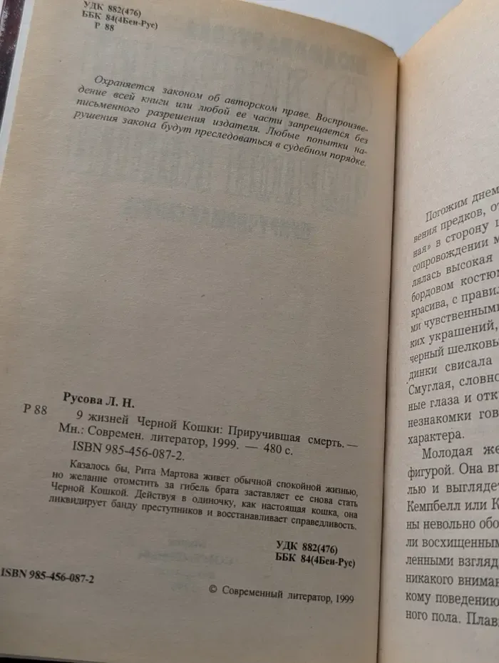 9 жизней Черной Кошки. Приручившая смерть