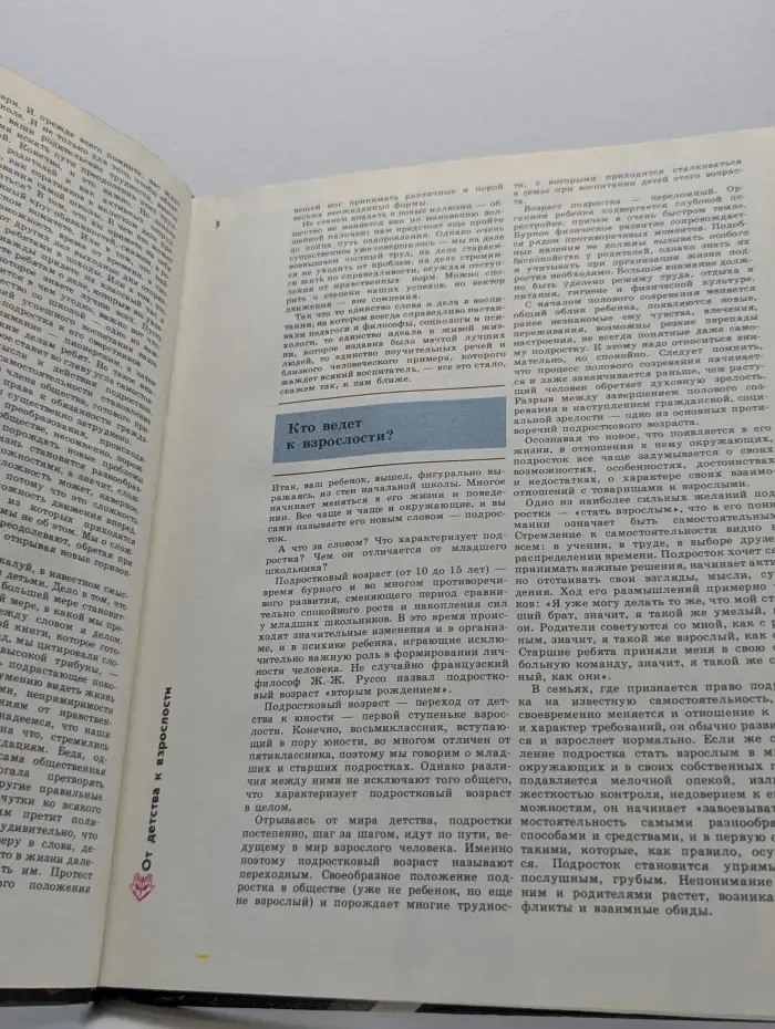 Мир детства. Подросток