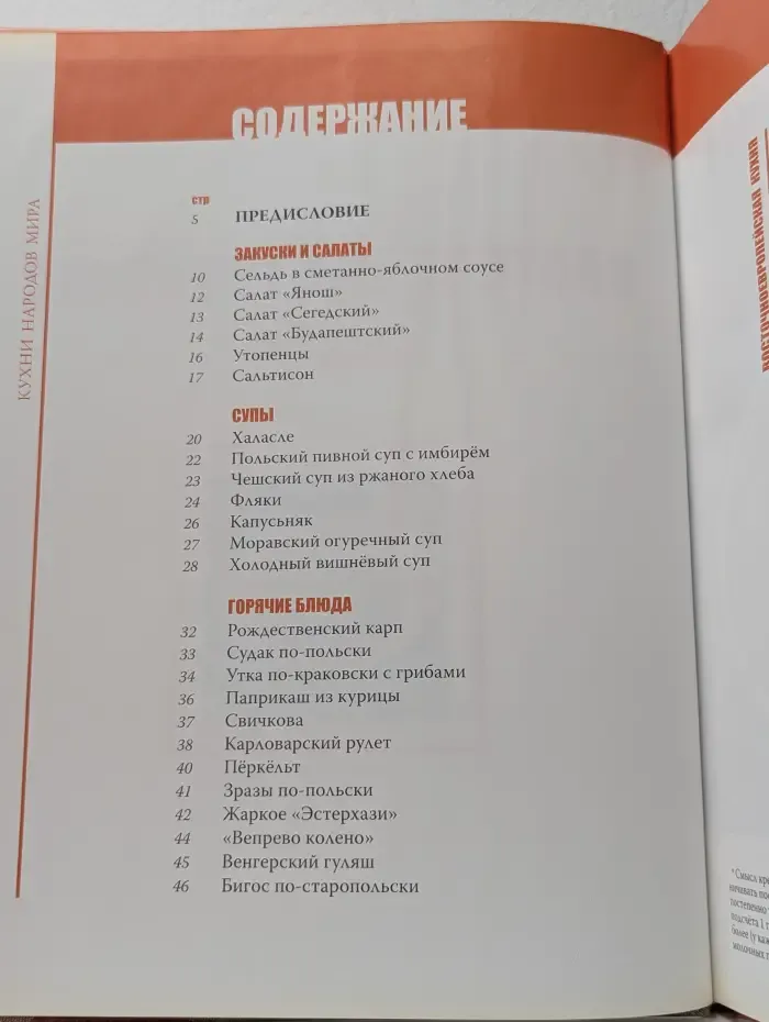 Кухни народов мира. Восточноевропейская кухня