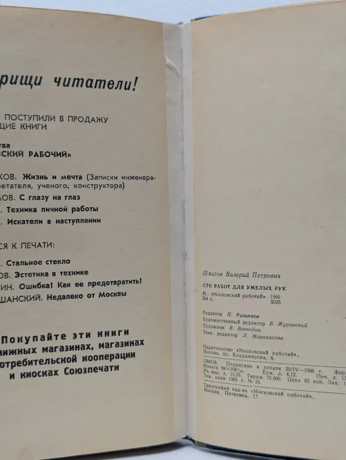 100 работ для умелых рук