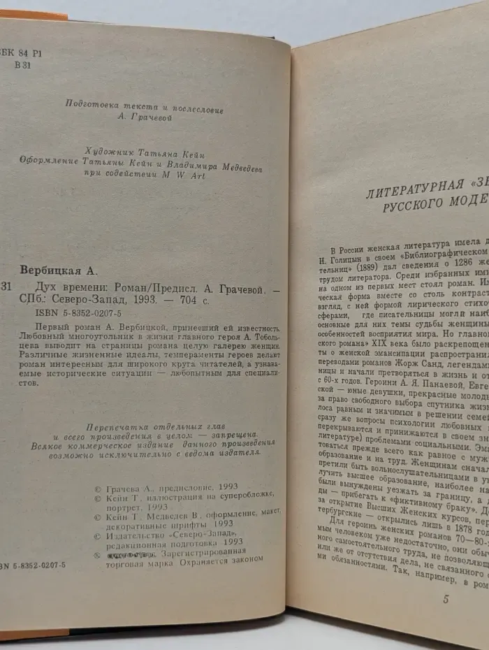 Женская библиотека. Дух времени