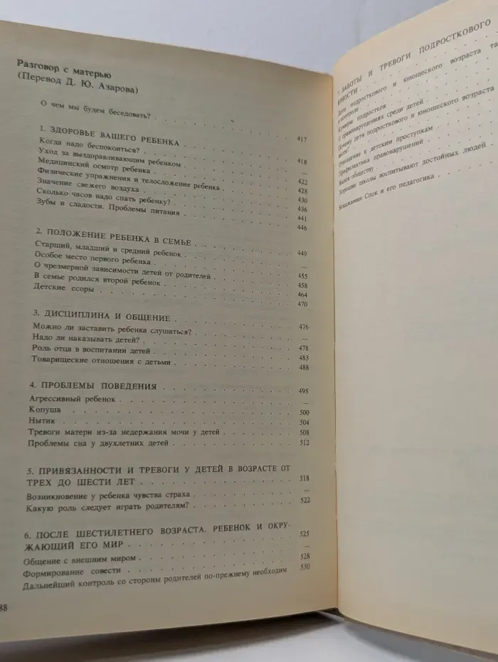 Разговор с матерью