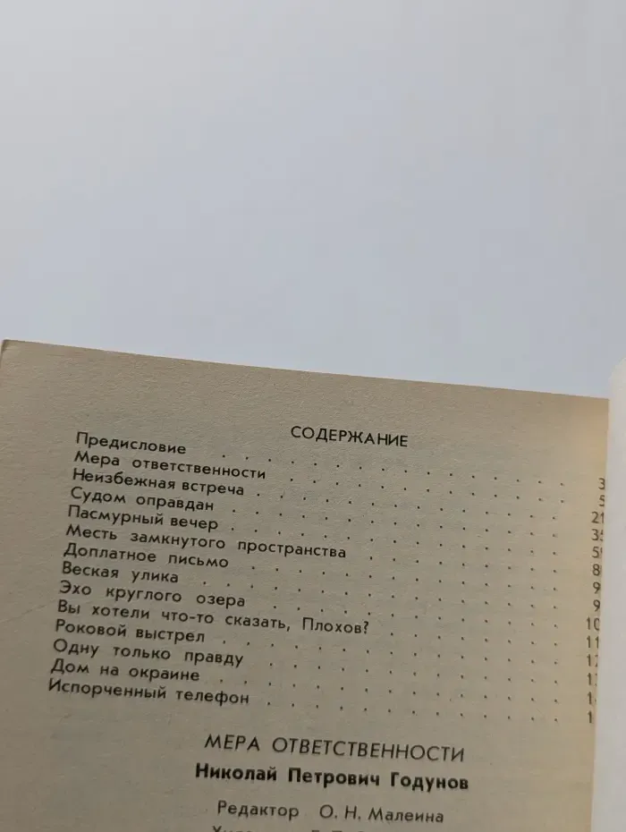 Мера ответственности