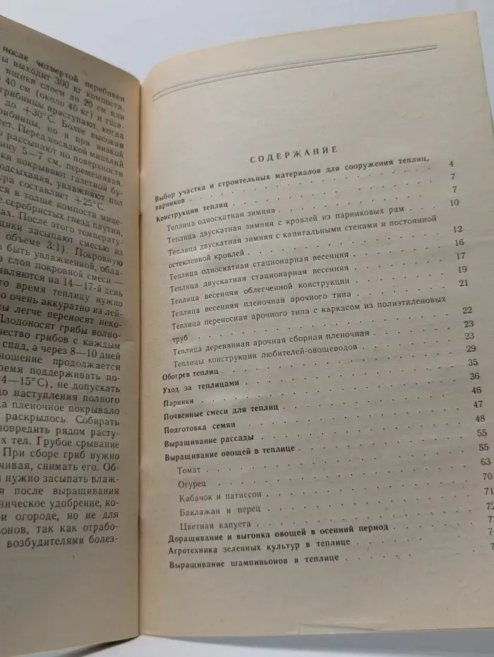 Теплица в приусадебном хозяйстве