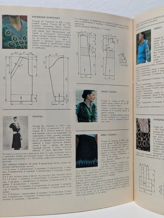 Вязание 1982. Альбом моделей