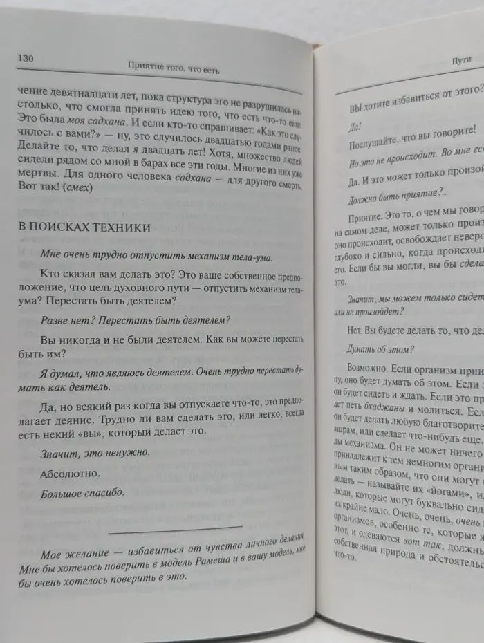Приятие того, что есть. Книга ни о чем