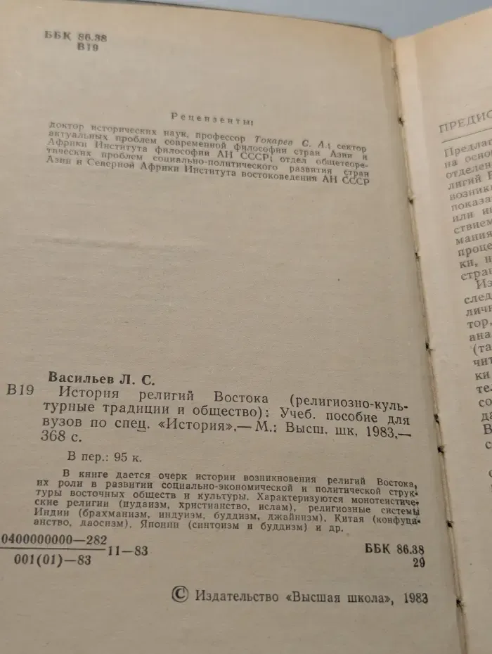 История религий Востока