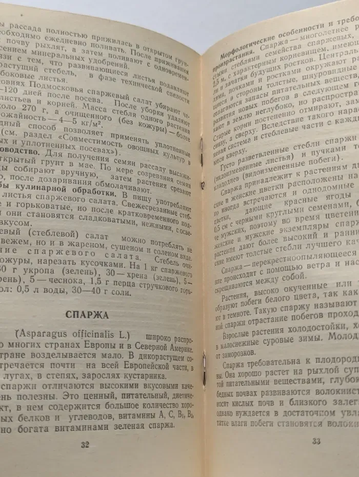 Новые овощные растения